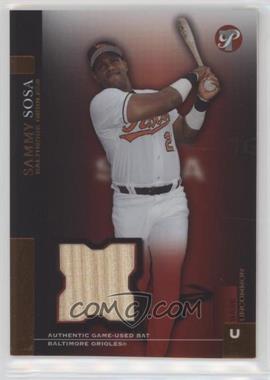 2005 Topps Pristine - [Base] - Uncirculated #165 - Base Uncommon - Sammy Sosa /100