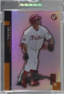 2005 Topps Pristine - [Base] - Uncirculated #90 - Base Common - Jim Thome /375 [Uncirculated]