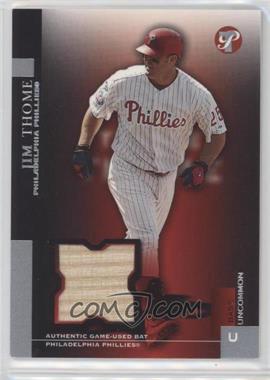 2005 Topps Pristine - [Base] #143 - Base Uncommon - Jim Thome /500