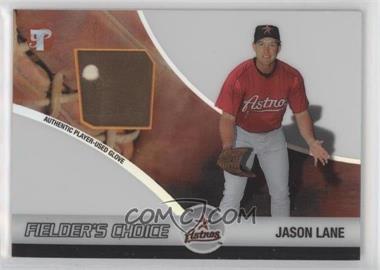 2005 Topps Pristine - Fielder's Choice Relics #FC-JL - Jason Lane /9