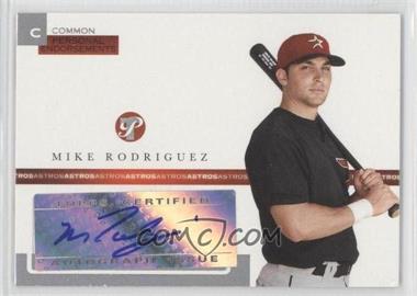 2005 Topps Pristine - Personal Endorsements Common #PEC-MR - Mike Rodriguez /497