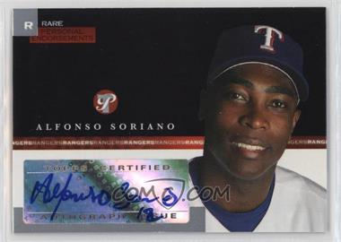 2005 Topps Pristine - Personal Endorsements Rare #PER-AS - Alfonso Soriano /97