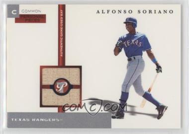 2005 Topps Pristine - Personal Pieces Common Relics #PPC-AS - Alfonso Soriano /425