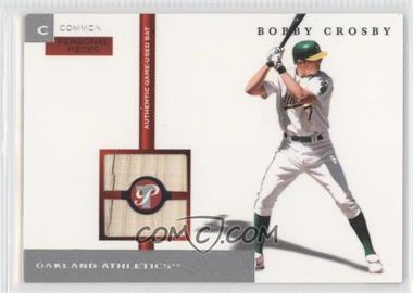 2005 Topps Pristine - Personal Pieces Common Relics #PPC-BC - Bobby Crosby /425