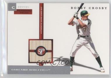 2005 Topps Pristine - Personal Pieces Common Relics #PPC-BC - Bobby Crosby /425