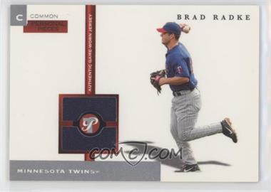 2005 Topps Pristine - Personal Pieces Common Relics #PPC-BR - Brad Radke /425 [EX to NM]