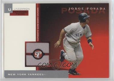 2005 Topps Pristine - Personal Pieces Uncommon Relics #PPU-JP - Jorge Posada /200 [Good to VG‑EX]
