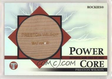 2005 Topps Pristine - Power Core #PC-PW - Preston Wilson /5