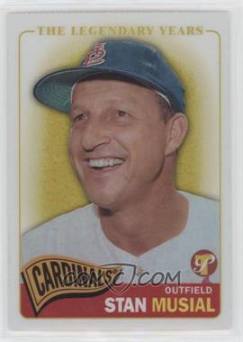 2005 Topps Pristine Legends - [Base] - Gold Die-Cut Refractor #27 - Stan Musial /65