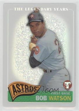 2005 Topps Pristine Legends - [Base] - Refractor #69 - Bob Watson /549