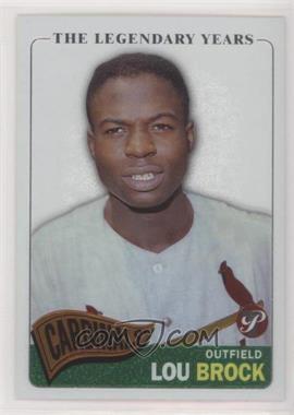 2005 Topps Pristine Legends - [Base] #9 - Lou Brock