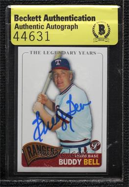 2005 Topps Pristine Legends - [Base] #97 - Buddy Bell [BAS Authentic]