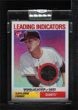 2005 Topps Pristine Legends - Leading Indicators Relics - Refractor #LI-GP - Gaylord Perry /25 [Uncirculated]