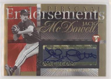 2005 Topps Pristine Legends - Personal Endorsements - Gold #PEA-JM - Jack McDowell /25