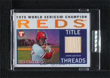 2005 Topps Pristine Legends - Title Threads Relics - Refractor #TT-KG - Ken Griffey /25 [Uncirculated]