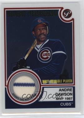 2005 Topps Pristine Legends - Valuable Performance Relics #VP-AD - Andre Dawson