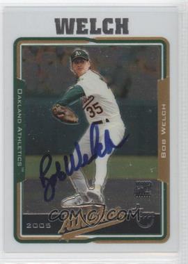 2005 Topps Retired Signature Edition - Autographs #TA-BW - Bob Welch