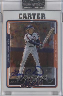 2005 Topps Retired Signature Edition - Autographs #TA-GC - Gary Carter [Uncirculated]