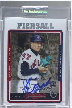 2005 Topps Retired Signature Edition - Autographs #TA-JAP - Jim Piersall [Uncirculated]