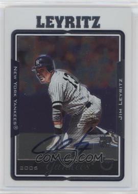 2005 Topps Retired Signature Edition - Autographs #TA-JJL - Jim Leyritz [EX to NM]