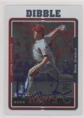 2005 Topps Retired Signature Edition - Autographs #TA-RKD - Rob Dibble [EX to NM]