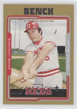 2005 Topps Retired Signature Edition - [Base] - Gold #28 - Johnny Bench /500