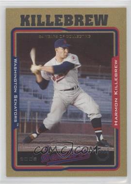 2005 Topps Retired Signature Edition - [Base] - Gold #50 - Harmon Killebrew /500