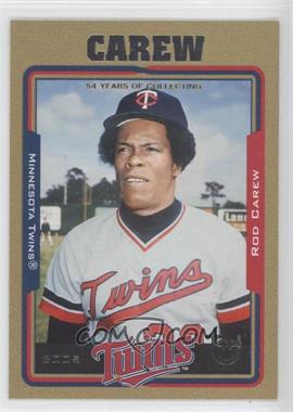 2005 Topps Retired Signature Edition - [Base] - Gold #72 - Rod Carew /500