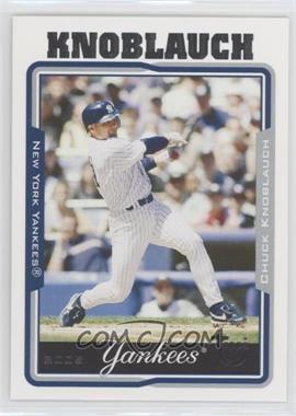 2005 Topps Retired Signature Edition - [Base] #9 - Chuck Knoblauch
