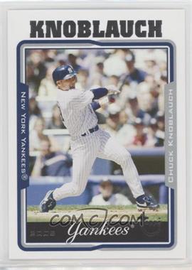 2005 Topps Retired Signature Edition - [Base] #9 - Chuck Knoblauch