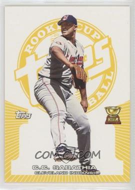 2005 Topps Rookie Cup - [Base] - Yellow #130 - CC Sabathia /299