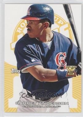 2005 Topps Rookie Cup - [Base] - Yellow #94 - Garret Anderson /299