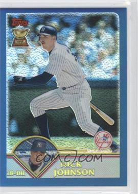 2005 Topps Rookie Cup - Reprints - Chrome Refractor #132 - Nick Johnson /15