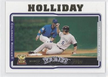 2005 Topps Rookie Cup - Reprints #144 - Matt Holliday