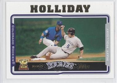 2005 Topps Rookie Cup - Reprints #144 - Matt Holliday