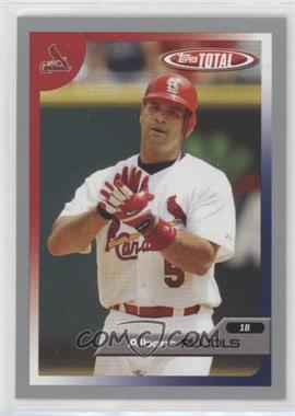 2005 Topps Total - [Base] - Silver #495 - Albert Pujols