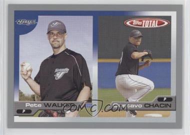 2005 Topps Total - [Base] - Silver #652 - Pete Walker, Gustavo Chacin