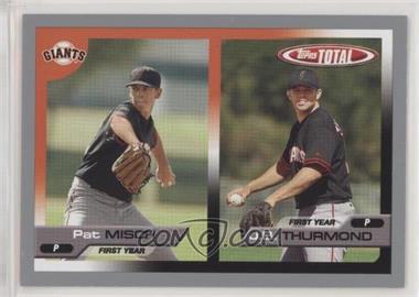 2005 Topps Total - [Base] - Silver #764 - Patrick Misch, J.B. Thurmond