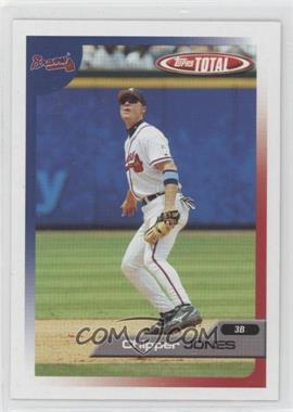 2005 Topps Total - [Base] #240 - Chipper Jones