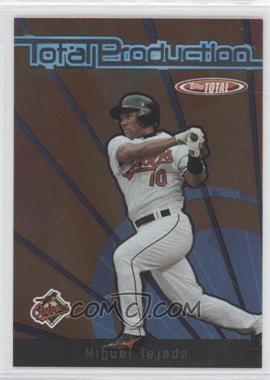 2005 Topps Total - Total Production #TP-MT - Miguel Tejada