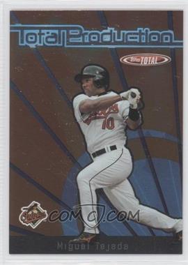 2005 Topps Total - Total Production #TP-MT - Miguel Tejada