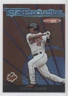 2005 Topps Total - Total Production #TP-MT - Miguel Tejada