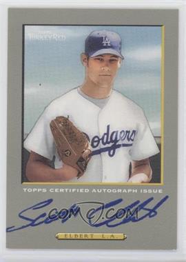 2005 Topps Turkey Red - Autograph #TRA-SE - Scott Elbert