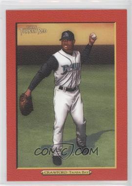 2005 Topps Turkey Red - [Base] - Red #152 - Carl Crawford