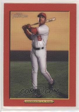 2005 Topps Turkey Red - [Base] - Red #200 - Garret Anderson
