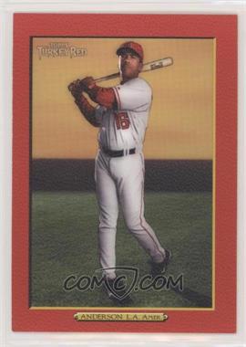 2005 Topps Turkey Red - [Base] - Red #200 - Garret Anderson