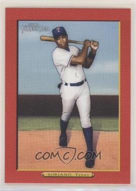 2005 Topps Turkey Red - [Base] - Red #90 - Alfonso Soriano