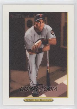 2005 Topps Turkey Red - [Base] - White #1.2 - Barry Bonds (Grey Jersey; Turkey Red Back)