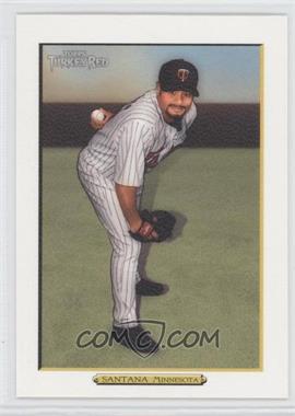 2005 Topps Turkey Red - [Base] - White #160.1 - Johan Santana (Ball Behind Back)