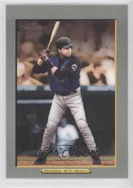 2005 Topps Turkey Red - [Base] #16.2 - Mike Piazza (Dark Jersey; Turkey Red Back)